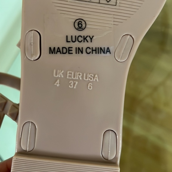 Nicole Miller Studded Rubber Sandals - Picture 5 of 9